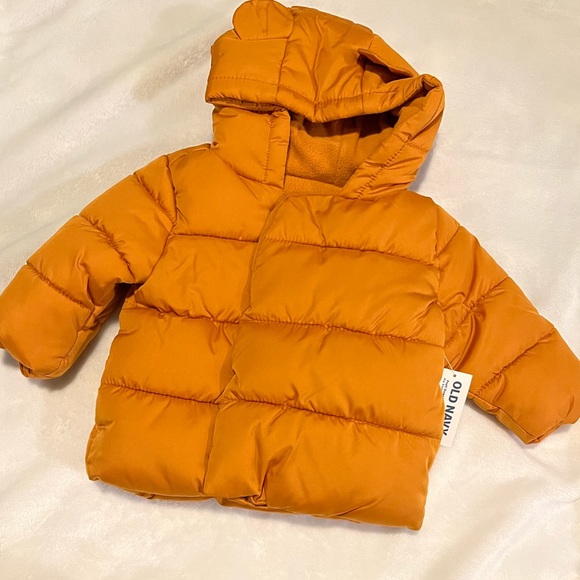 NWT BABY Hooded Puffer Jacket - Picture 1 of 3